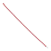1.22ct Diamond & 2.03ct Ruby 14k Rose Gold Lady's Bracelet